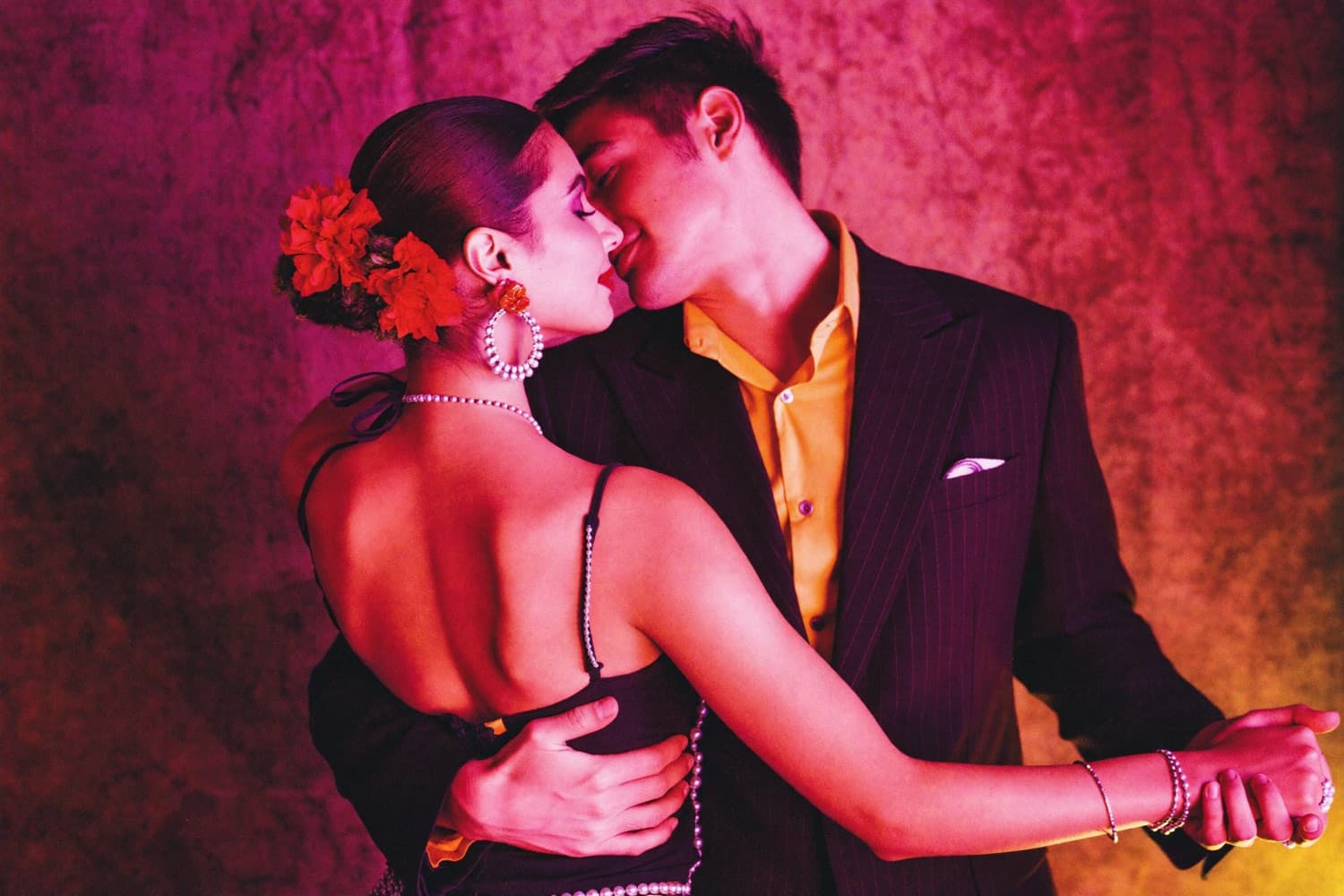 Bachata dancing
